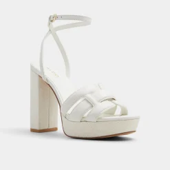 Platform Heels^ALDO Valaberel Open white