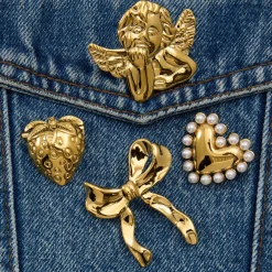 Accessories|Pins & Brooches^ALDO Valentiinna Gold/clear multi
