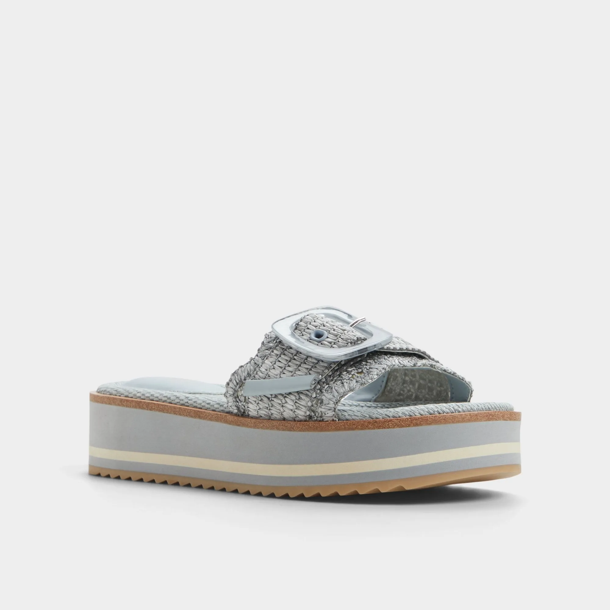 Platform Heels^ALDO Wavynelly Other blue