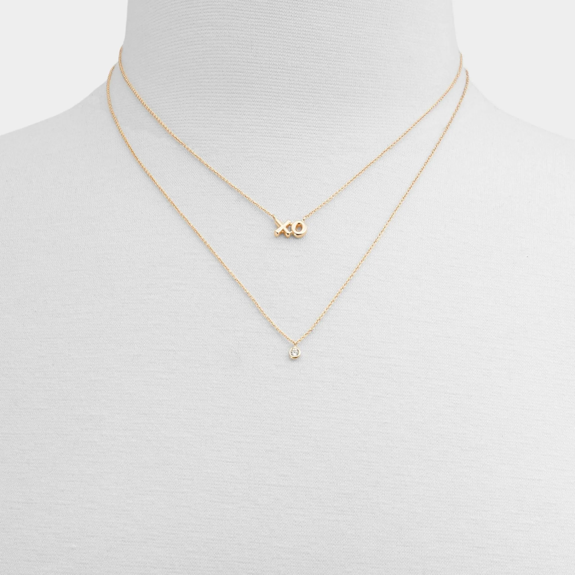 Accessories|Necklaces^ALDO Xolove Gold/Clear Multi