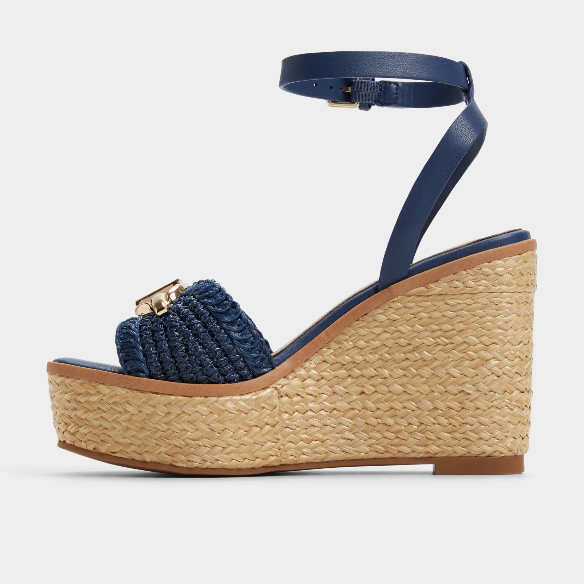 Wedge Sandals|Platform Heels^ALDO Ybylin Navy