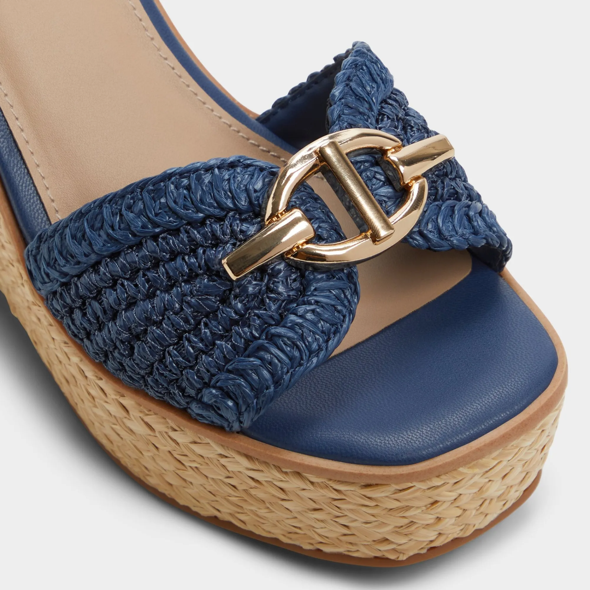 Wedge Sandals|Platform Heels^ALDO Ybylin Navy