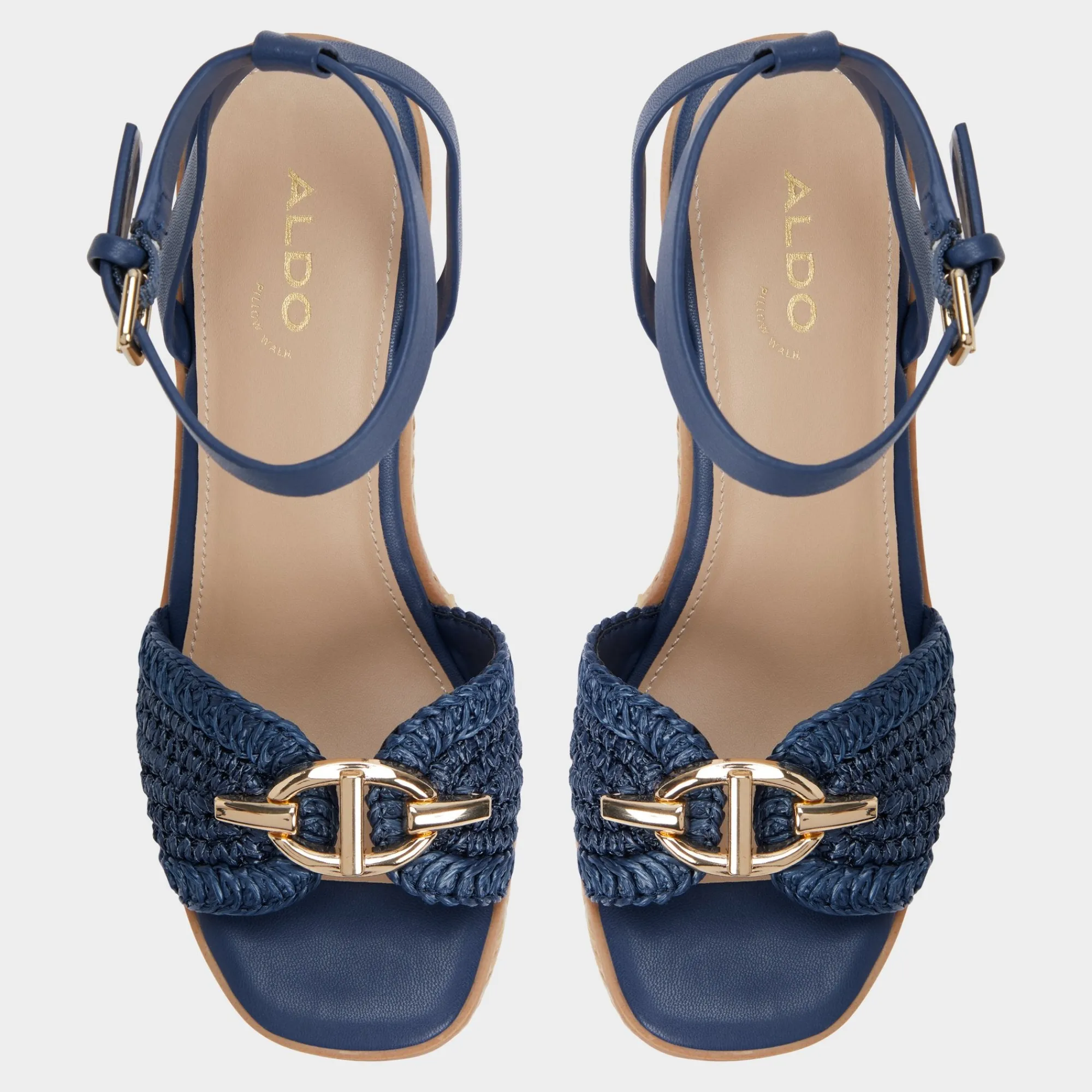 Wedge Sandals|Platform Heels^ALDO Ybylin Navy